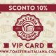 Toasteria Italiana VIP CARD